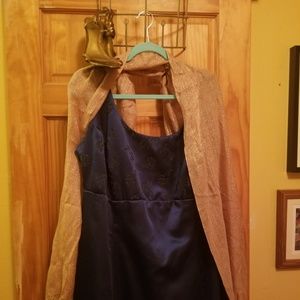 Prom Dress in blue for a size 22